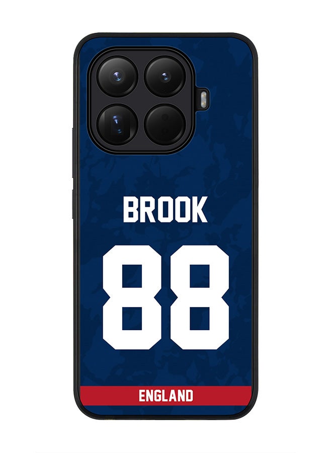 For Xiaomi 15T Pro Case,Slim fit Camera Protection, Shockproof Thin Phone cover  - England Harry Brook, Jersey No 88